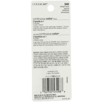 Thumbnail for COVERGIRL Continuous Color Lipstick Midnight Mauve 540, .13 oz (packaging may vary)