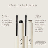 Thumbnail for ILIA - Limitless Lash Mascara | Non-Toxic, Cruelty-Free, Lightweight & Nourishing, Flake + Smudge-Resistant, Black Mascara, Ophthalmologist-Tested, Safe For Sensitive Eyes