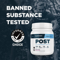 Thumbnail for Transparent Labs Post - Post-Workout Recovery Muscle Builder with L-Glutamine, Beta-Alanine and BetaPure Betaine Anhydrous for Muscle Recovery and Muscle Building - 30 Servings, Black Cherry