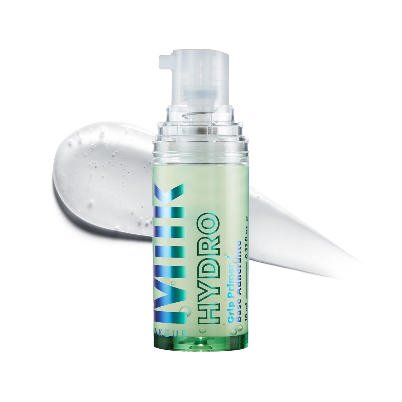 Milk Makeup Hydro Grip Primer with Hyaluronic Acid + Niacinamide – Hydrating Face Primer Grips Makeup for Up to 12 Hours – Silicone-Free, Lightweight Gel with Dewy Finish – 0.33 oz