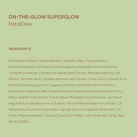 Thumbnail for Pixi On-the-Glow SuperGlow | Shade PetalDew | Hydrating Highlighter Stick with Ginseng, Aloe Vera & Fruit Extracts | For Cheeks & Brow Bones | 19g / 0.6oz | Paraben-Free Luminous Natural Highlight