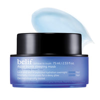 Thumbnail for belif Vitamin E Jelly Overnight Mask – Hydrating & Plumping Face Moisturizer with Red Algae & Jojoba Oil, Deep Repair for Glass Skin, Korean Sleeping Mask for Intense Hydration & Radiance, 2.53 fl oz
