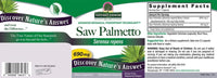Thumbnail for Nature's Answer Saw Palmetto Extract | Promotes Prostate Health | Magnesium Stearate Free | Non-GMO, Gluten-Free, Vegan | Vegetarian Capsules 120ct.
