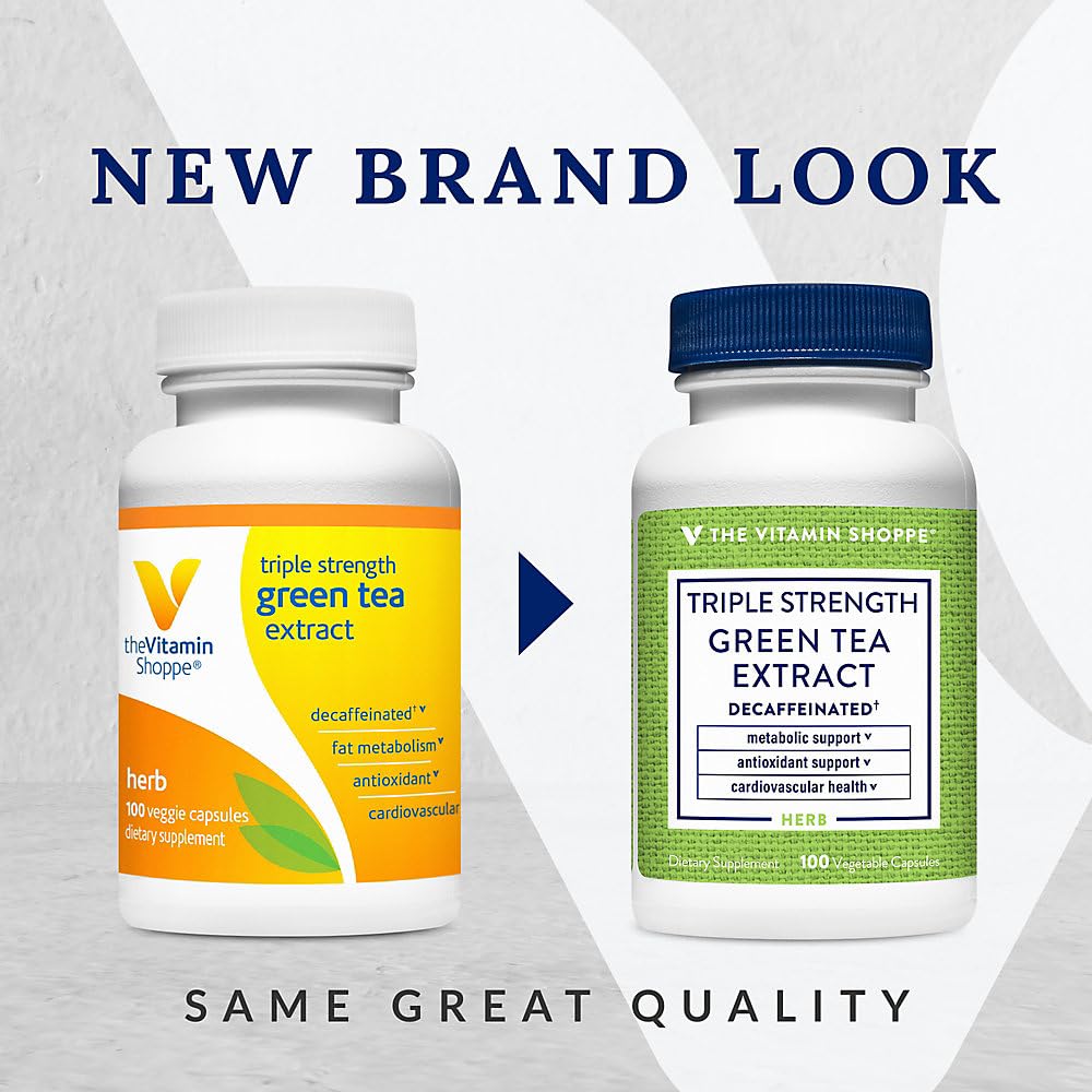 The Vitamin Shoppe Triple Strength Green Tea Extract 750mg