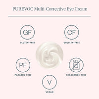 Thumbnail for Wonderskin Purevoc Eye Cream for Dark Circles and Puffiness 0.5 Oz - Under Eye Cream for Women and Men with Mango & Shea Butter, Squalane - Fragrance-Free