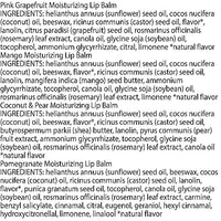 Thumbnail for Burt's Bees Lip Balm - Pink Grapefruit, Mango, Coconut & Pear, and Pomegranate Pack, Lip Moisturizer With Beeswax, Tint-Free, Natural Origin Conditioning Treatment, 4 Tubes, 0.15 oz.