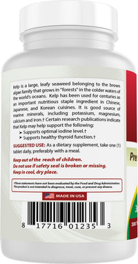 Thumbnail for Best Naturals Kelp Supplement 150 Mcg Tablet, 300 Count