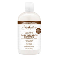 Thumbnail for Shea Moisture Daily Hydration Shampoo hair care for all hair types 100% Virgin Coconut Oil with Coconut Oil, Coconut Milk, Acacia Senegal 384 ml