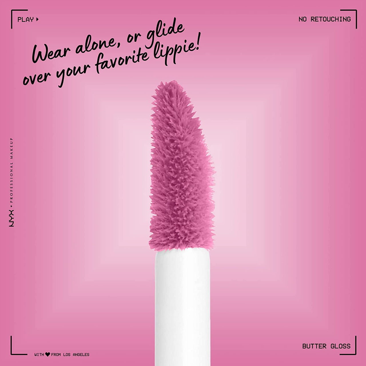 NYX PROFESSIONAL MAKEUP Butter Gloss, Non-Sticky Lip Gloss - Merengue (Pink Lilac)