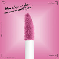 Thumbnail for NYX PROFESSIONAL MAKEUP Butter Gloss, Non-Sticky Lip Gloss - Merengue (Pink Lilac)