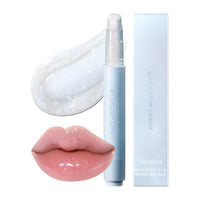 Thumbnail for Nature Republic HONEY MELTING LIP GLITTER & PLUMPING (15 CRYSTAL SPARKLE) SOFT LIP STICK Hydrating&Moisturizing clear Gloss,Volumizing formula & Sheer tint, Shine Glimmer Finish