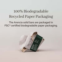 Thumbnail for ARENCIA Go Green Tea Tree Shampoo Bar for Dandruff, Itchy Scalp, Normal to Oily hair – Refreshing Anti-dandruff, Vegan, pH balanced, Sulfate free, Eco friendly