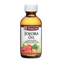 Thumbnail for De La Cruz 100% Pure Cold-Pressed Golden Jojoba Oil - Organic Jojoba Oil for Hair and Skin - 2 FL OZ - 59 mL