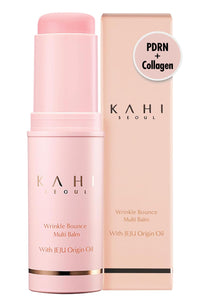 Thumbnail for KAHI Wrinkle Bounce Multi Balm Stick | PDRN Collagen Wrinkle Stick | Korean Skin Care |All-in-One Hydrating Lip Balm Eye Cream Neck Cream Make Up Base & Face Mist Moisture Balm