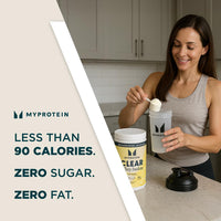 Thumbnail for Myprotein Clear Whey Isolate Protein Powder, 35 Servings (1.9lbs) Lemonade, 20g Protein per Serving, Naturally Flavored Drink Mix, Daily Protein Intake for Superior Performance