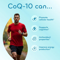 Thumbnail for Quick Absorption CoQ10 200mg - Coenzyme Q10 200mg Potent Antioxidant for Heart Energy and Aging Support - High Stability CoQ10 Ubiquinone Capsules - Made in a cGMP US Lab (200 Servings)