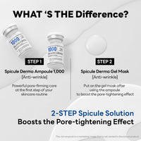 Thumbnail for Mediheal Collagen Spicule 1000ppm Intensive Serum – Micro Needle Serum for Pore Care, Soothing & Skin Texture Improvement, 2-Step,Collagen Spicule Ampoule and Gel Mask Set,Skin Booster,10pcs