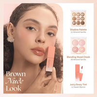Thumbnail for dasique Shadow Palette #21 Almond Vanilla l Vegan, Cruelty-Free l 9 Blendable Shades in Smooth Matte and Shimmer Finishes with Gorgeous Pearls