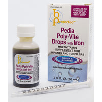 Thumbnail for B Protected Pedia Poly-Vite Drops with Iron 1 2/3 fl Ounce Liquid