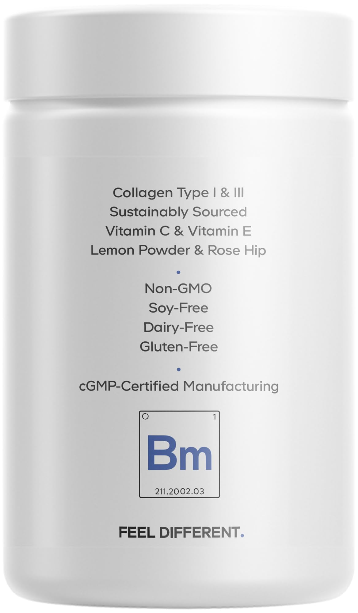 Codeage Biotin Marine Collagen Peptides - Wild-Caught Marine Collagen Types I & III, Biotin, Vitamins C & E, Hyaluronic Acid, Amino Acids, Fruit and Herb Blend, Non-GMO - 120 Capsules