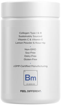 Thumbnail for Codeage Biotin Marine Collagen Peptides - Wild-Caught Marine Collagen Types I & III, Biotin, Vitamins C & E, Hyaluronic Acid, Amino Acids, Fruit and Herb Blend, Non-GMO - 120 Capsules