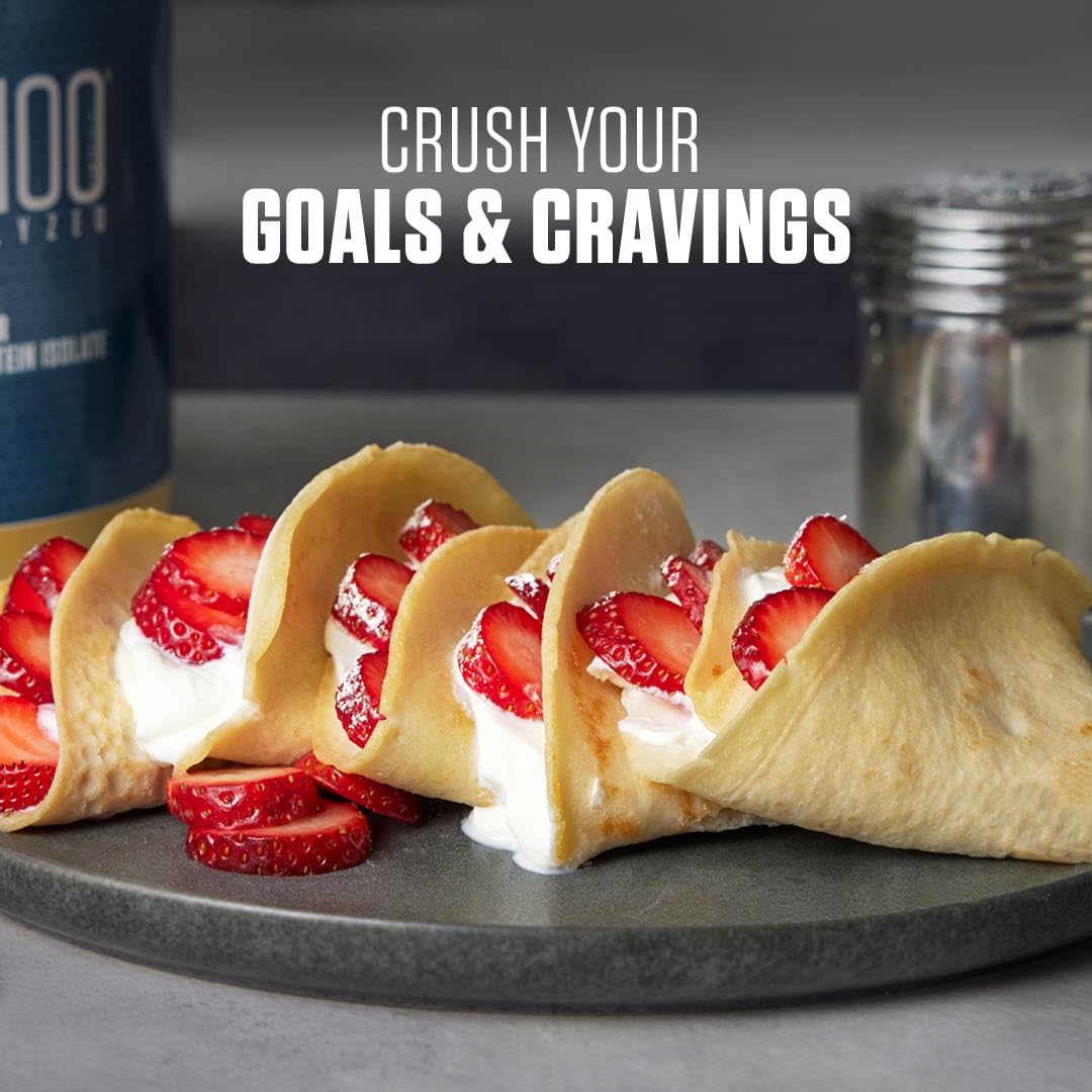 Dymatize Nutrition ISO 100, Whey Protein Powder, Gourmet Chocolate, 5 Pound