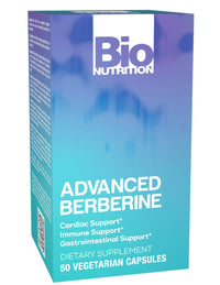 Thumbnail for Bio Nutrition Advanced Berberine 50 Vegetarian Capsules | 1,200 Milligram Berberine | Immune System | Healthy GI