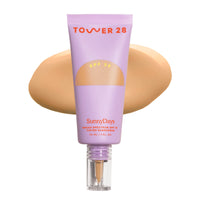Thumbnail for Tower 28 SunnyDays SPF 30 Tinted Moisturizer - 2-in-1 Buildable Coverage Foundation + Mineral Sunscreen for Face - Zinc Oxide, Aloe & Prickly Pear for Sensitive Skin - 20 Light/Golden Neutral (1 oz)