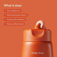 Thumbnail for APRILSKIN Carrotene IPMP 3-Min Quick Dry Pore Caring Clay Mask | Kaolin & Zinc PCA | Reduces Pores & Sebum | Cooling Effect | Vegan | Gentle Exfoliation | Korean Skin Care | 100g 3.52 oz.