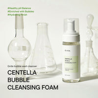 Thumbnail for IUNIK Centella Bubble Foaming Vegan Facial Cleanser - 69% Centella Asiatica Extract, Soothing, Moisturizing, Exfoliating, Removes Pore Blackheads, Whiteheads, 5.07 Fl Oz
