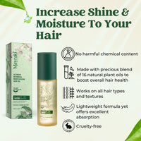 Thumbnail for Mayraki Hair Growth Oil | Ultimate Moisturizing Hair Oil Treatment | Revitalizing Lightweight Hair Oil for Curly Frizzy Hair | Repair Damaged Hair and Dry Scalp | 100ml | 3.38 fl. oz.