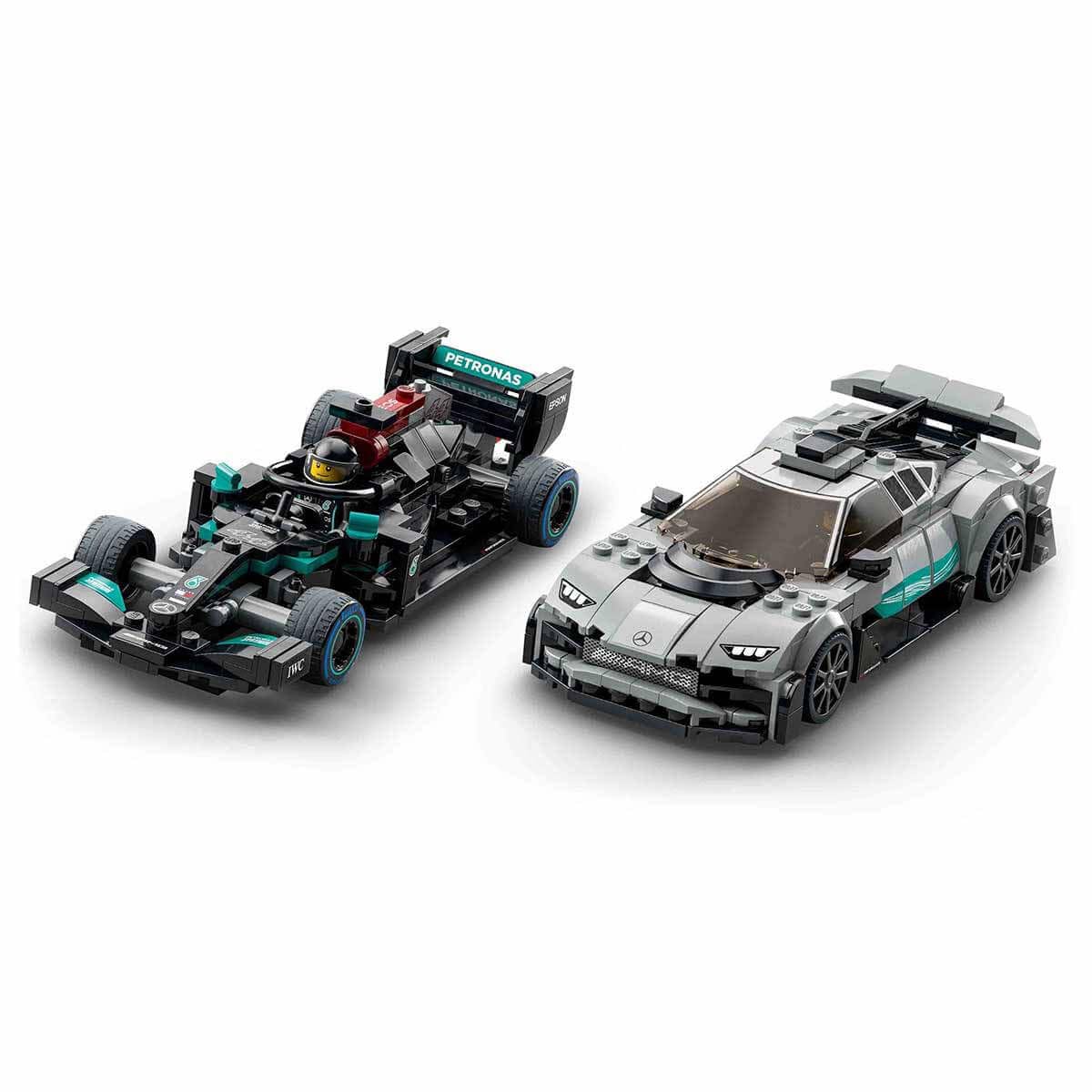 LEGO Speed Champions – 76909 Mercedes-AMG F1 W12 E Performance & Mercedes-AMG Project One