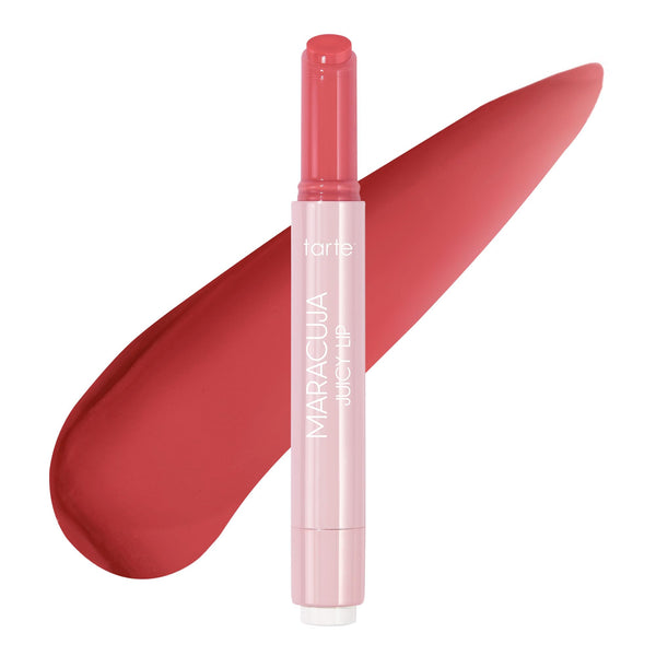 tarte maracuja juicy lip balm gloss – Viral Nourishing Lip Butter Color with High-Shine Hydration, Skincare Infused with Vitamin E, Vegan & Cruelty-Free, full size, Strawberry