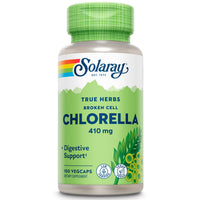 Thumbnail for SOLARAY Broken Cell Chlorella 410 mg | Nutrient-Rich Superfood w/Naturally Occurring Protein, Vitamins, Minerals, Chlorophyll | Non-GMO | 100 VegCaps