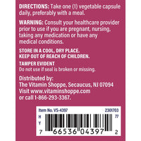 Thumbnail for The Vitamin Shoppe Black Cohosh Root Supports WomenaTMs Health (90 Vegetable Capsules)