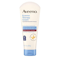 Thumbnail for Aveeno Eczema Therapy Daily Moisturizing Body Cream for Itchy, Dry, Sensitive Skin, Soothing Eczema Relief Cream, Colloidal Oatmeal Skin Protectant, Dye-, Steroid- & Fragrance-Free, 7.3 oz