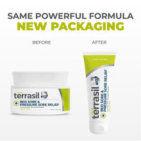 Thumbnail for terrasil Bed Sores Treatment Cream & Pressure Sores Cream – Natural Ingredients for Healing of Bedsores, Ulcers & Wounds, Fast Soothing Relief (1.5 oz) – Packaging May Vary
