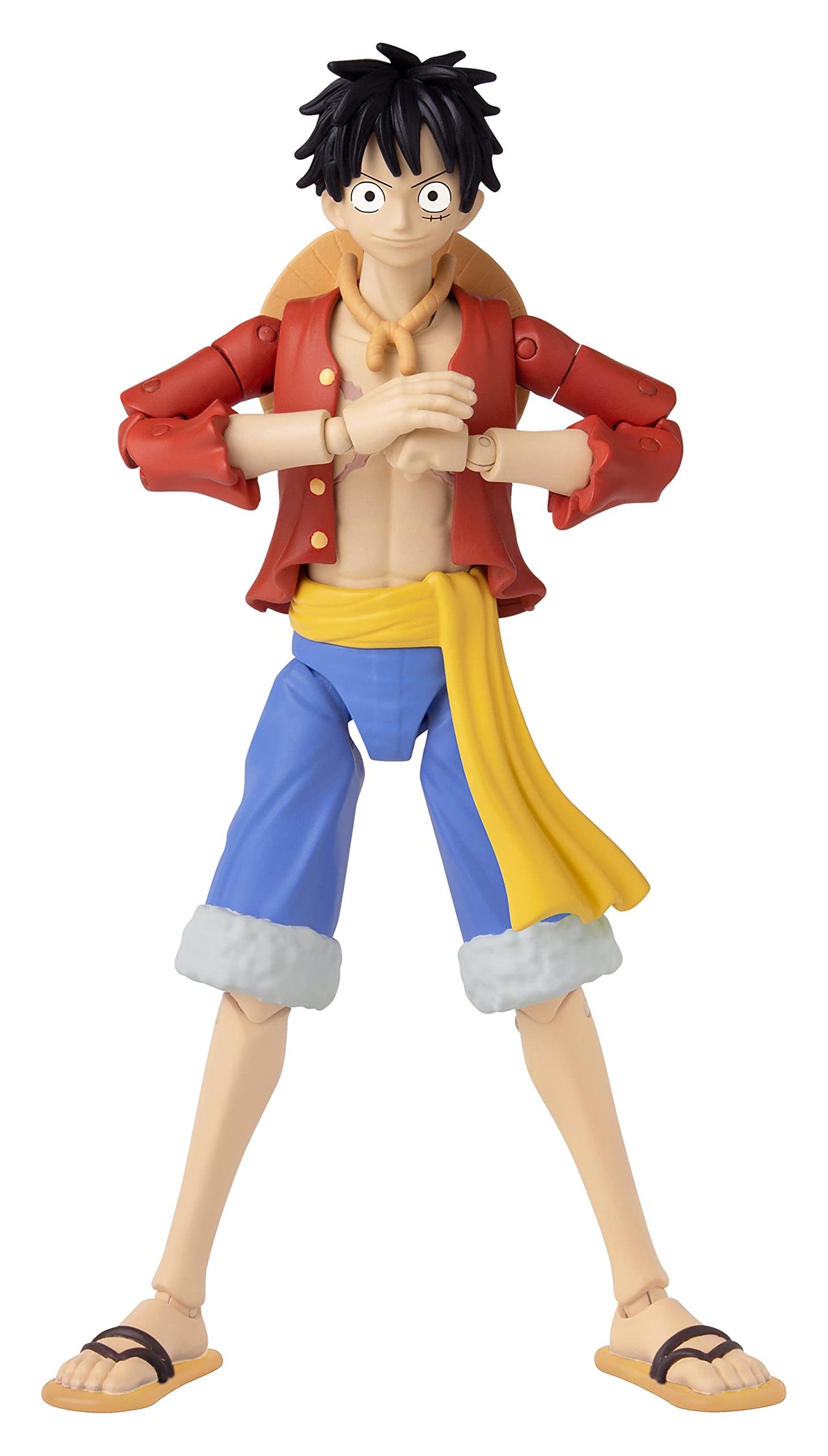 Anime Heroes Monkey D. Luffy Action Figure 36931, Multicolor, One Piece