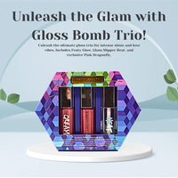 Thumbnail for Fenty Beauty by Rihanna Glossy Posse Volume 6.0 Full-Size Gloss Bomb Trio