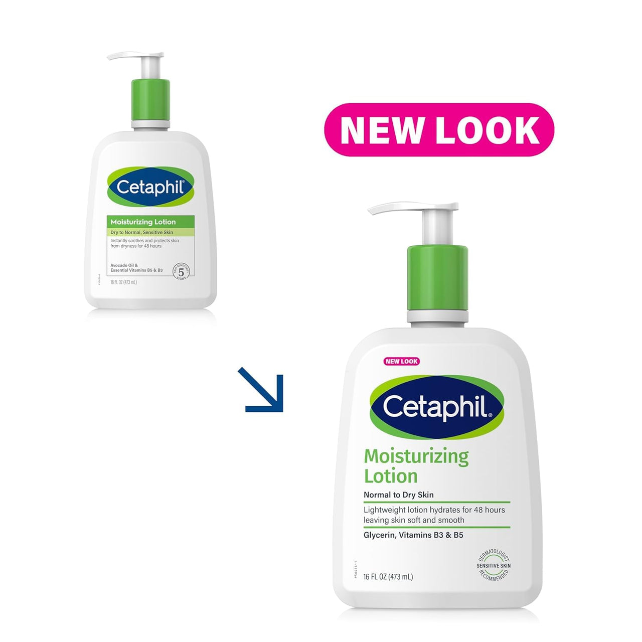 Cetaphil Fragrance Free Moisturizing Lotion, 16 Fl Oz