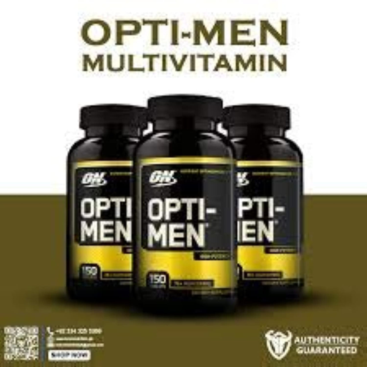 Optimum Nutrition Opti-Men Supplement, 150 Count