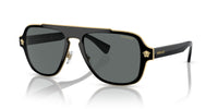 Thumbnail for Versace Man Sunglasses Black Frame, Dark Grey Lenses, 56MM