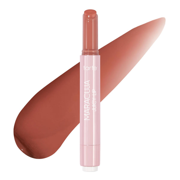 tarte maracuja juicy lip balm gloss – Viral Nourishing Lip Butter Color with High-Shine Hydration, Skincare Infused with Vitamin E, Vegan & Cruelty-Free, full size, Coconut