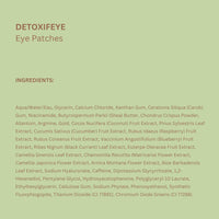 Thumbnail for Pixi DetoxifEYE Depuffing Hydrogel Under-Eye Patches, Cucumber, Gold & Caffeine For Under Eyes, Hydrate Eye Area, 30 pairs, 60 Patches