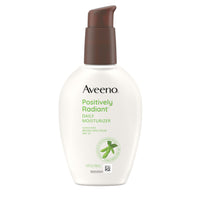 Thumbnail for Aveeno Positively Radiant Daily Face Moisturizer with SPF 15 Sunscreen, Hydrating Facial Moisturizer with Soy Extract to Improve Skin Tone and Texture, Hypoallergenic Formula, Oil-Free, 4 FL OZ