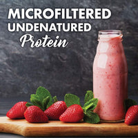 Thumbnail for BlueBonnet Nutrition Whey Protein Isolate Powder From Grass Fed Cows, 26g of Protein, No Sugar Added, Gluten & Soy free, kosher Dairy, 2 Lbs, 28 Servings, French Vanilla Flavor