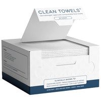 Thumbnail for Clean Skin Club Clean Towels®, 100% USDA Biobased Face Towel, Disposable Face Towelette, Eczema Association Accepted, Makeup Remover Dry Wipes, Ultra Soft, 1 Pack, 25 Ct