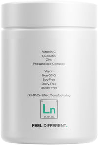 Thumbnail for Codeage Liposomal NRHM+ Supplement - NRH Hydrogen Malate 300 mg, Resveratrol, D-Ribose & Quercetin - Vitamin C, Magnesium & Zinc - Liposomal Delivery - Non-GMO - 60 Capsules