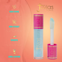 Thumbnail for Juvia's Place High Shine - Glides on Creamy and Smooth,16 oz, Lip Gloss Garden of Juvia Flower Girl,Non-Sticky Long Lasting,Iridescent, Clear Gloss Glow,