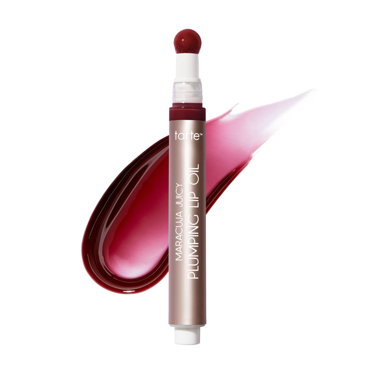 tarte maracuja juicy plumping lip oil - Hydrating & Volumizing Lip Plumper Gloss Balm with Nourishing Hyaluronic Acid, Plumps & Moisturizes, Vegan & Cruelty-Free, full size, honeysuckle